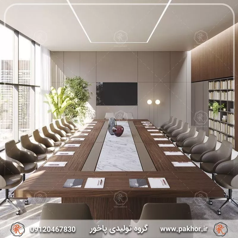 مدل صحیح چینش نور خطی کناف در سقف